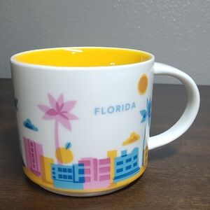 Starbucks Florida Collection series You Are Here coffee mug